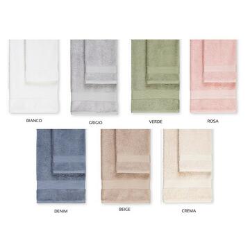 SET ASCIUGAMANI BAGNO 1+1 VISO E OSPITE VINGI UNICO - CIAM Centro Ingrosso Abbigliamento